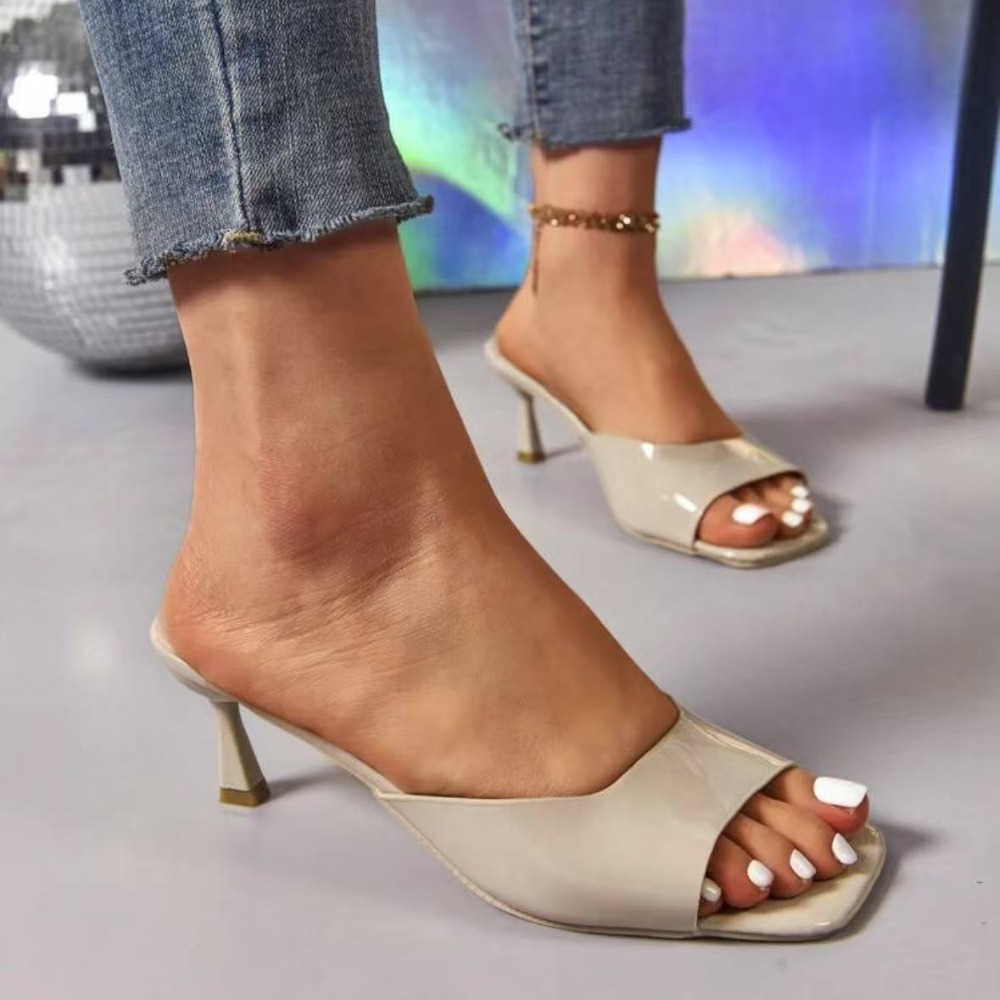 Fashion Fish Mouth Slippers Su - Summer Clothing Stores 评论和价格
