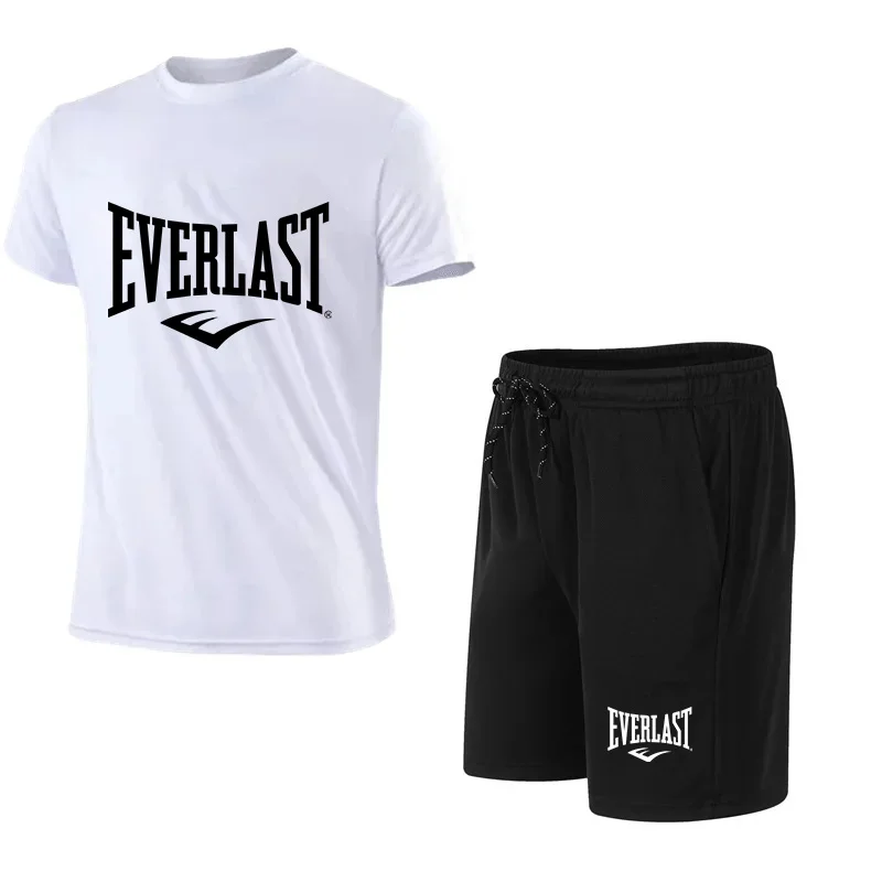 Men's T-shirt + Shorts 2-piece - Summer Clothing Brands 评论和价格