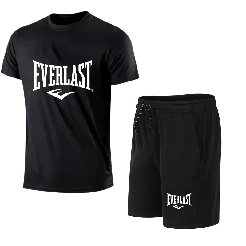 Men's T-shirt + Shorts 2-piece - Summer Clothing Brands 评论和价格