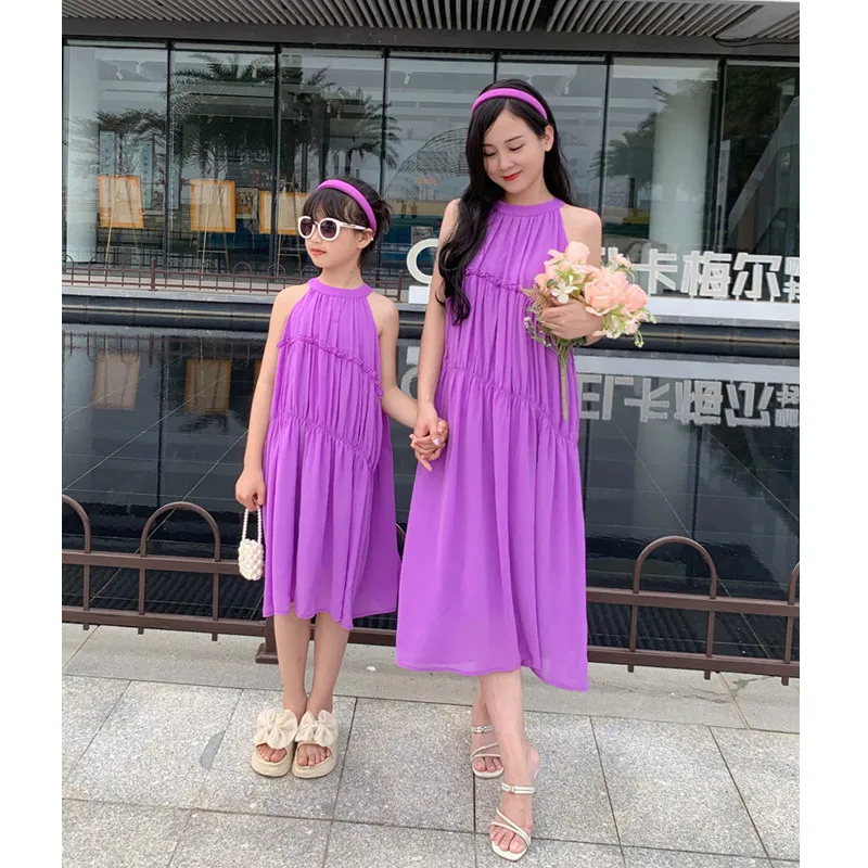 Vacation Look Mom and Daughter - Summer Clothing Baby Girl 评论和价格