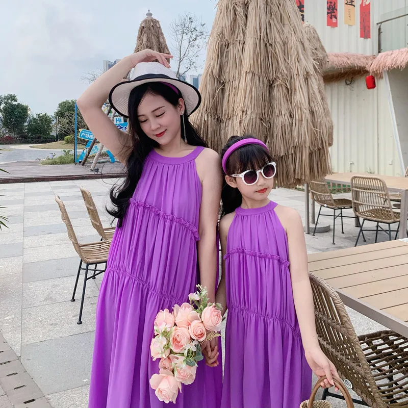 Vacation Look Mom and Daughter - Summer Clothing Baby Girl 评论和价格