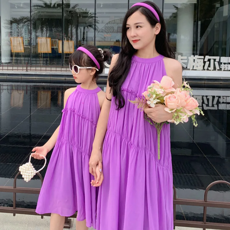 Vacation Look Mom and Daughter - Summer Clothing Baby Girl 评论和价格